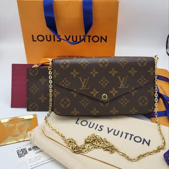 brand new 2022 authentic Louis Vuitton Felicie pochette - Picture 1 of 17